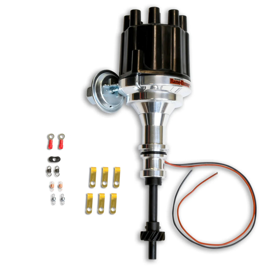 Pertronix Dist Billet Ford Y-Block black cap D135700 - Main Product View