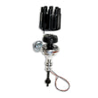 Load image into Gallery viewer, Pertronix Dist Billet Ford Y-Block black cap D135700 - Installation View