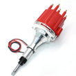 Load image into Gallery viewer, Pertronix Dist Billet GM L6 Non/Vac Red Male Cap D106811 - Main Product View