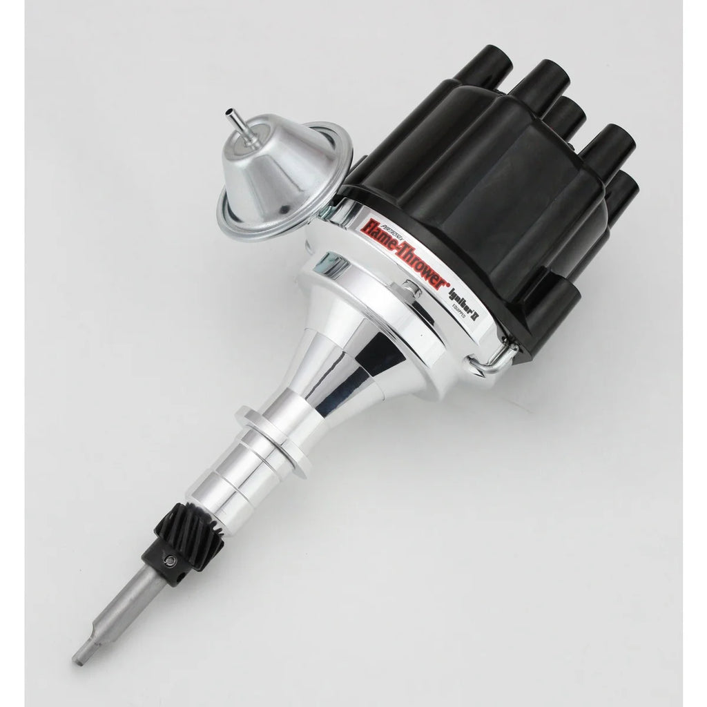 Pertronix Dist Billet GM L6 Vac Blk Cap D106700 - Main Product View