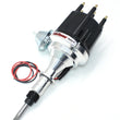 Load image into Gallery viewer, Pertronix Dist Billet GM L6 Vac Blk Male Cap D106710 - Main Product View