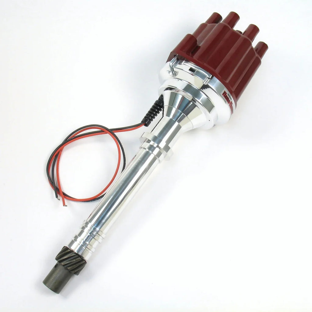 Pertronix Dist Billet I3 Chevy Non/Vac red cap D7100801 - Main Product View
