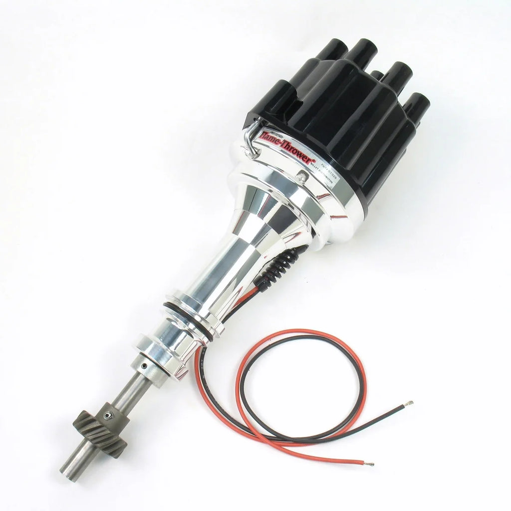 Pertronix Dist Billet I3 Ford 351C No/Vac black cap D7132800 - Main Product View