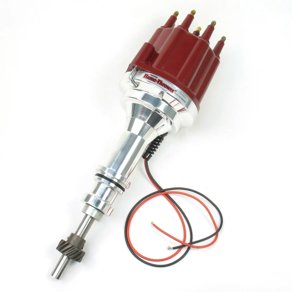 Pertronix Dist Billet I3 Ford SB Non/Vac red Male cap D7130811 - Main Product View