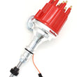 Load image into Gallery viewer, Pertronix Dist Billet Mag Trig Ford SB Red Male cap Vac Adv D330711 - Main Product View