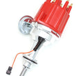 Load image into Gallery viewer, Pertronix Dist Billet Mag Trig Mopar 383-400 Red Male cap Vac Adv D342711 - Main Product View