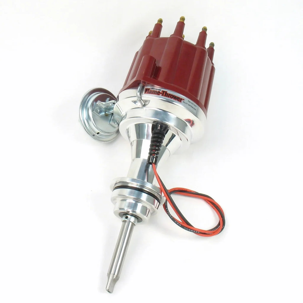 Pertronix Dist Billet Mopar 426-440 red Male cap D143711 - Main Product View