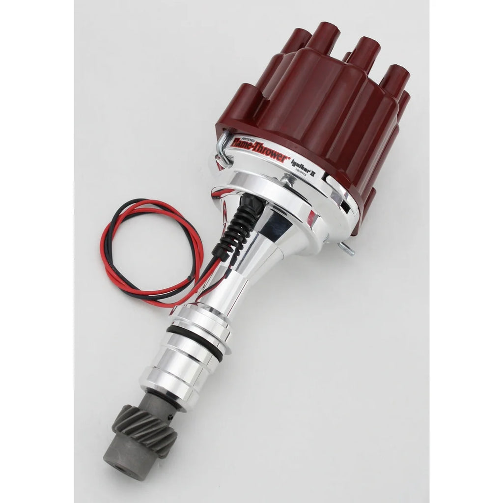 Pertronix Dist Billet Oldsmobile V8 Non/Vac Red Cap D110801 - Main Product View