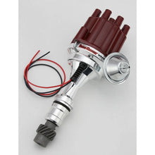 Load image into Gallery viewer, Pertronix Dist Billet Oldsmobile V8 Vac Red Cap D110701 - Main Product View