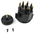 Load image into Gallery viewer, Pertronix Dist. Cap &amp; Rotor Kit - Black w/Male Tower D600710