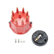 Load image into Gallery viewer, Pertronix Dist. Cap &amp; Rotor Kit - Red w/Male Tower D600711