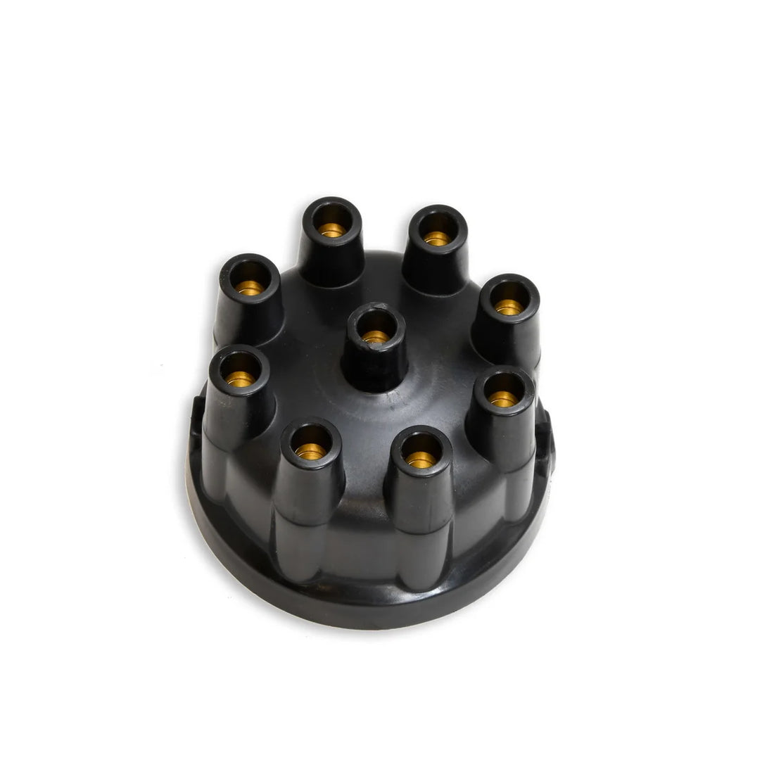 Pertronix Dist Cast Ford SB blk cap D134600 - Side View