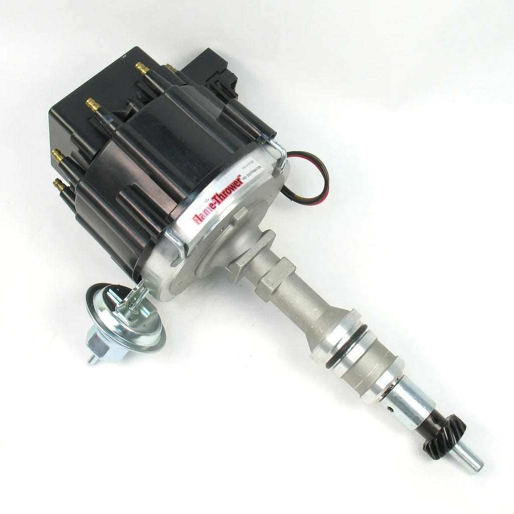 Pertronix Distr HEI Ford SB blk cap polished D1350 - Main Product View