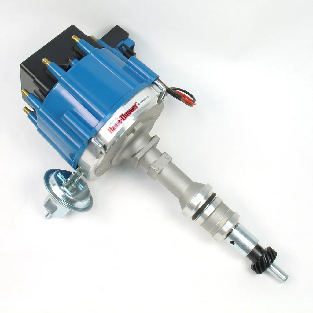 Pertronix Distr HEI III Ford SB blue cap polished D71352 - Main Product View