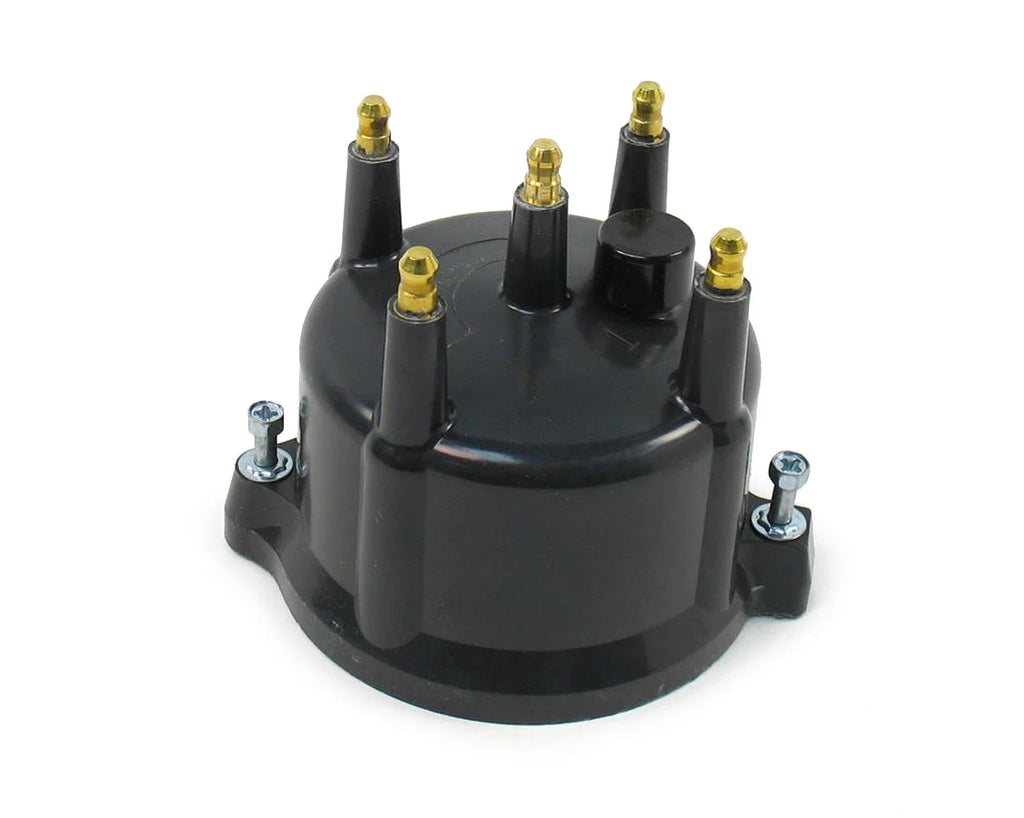 Pertronix Distributor Cap - Billet Black D654710 fits 4-Cyl.