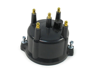 Pertronix Distributor Cap - Billet Black D654710 fits 4-Cyl.