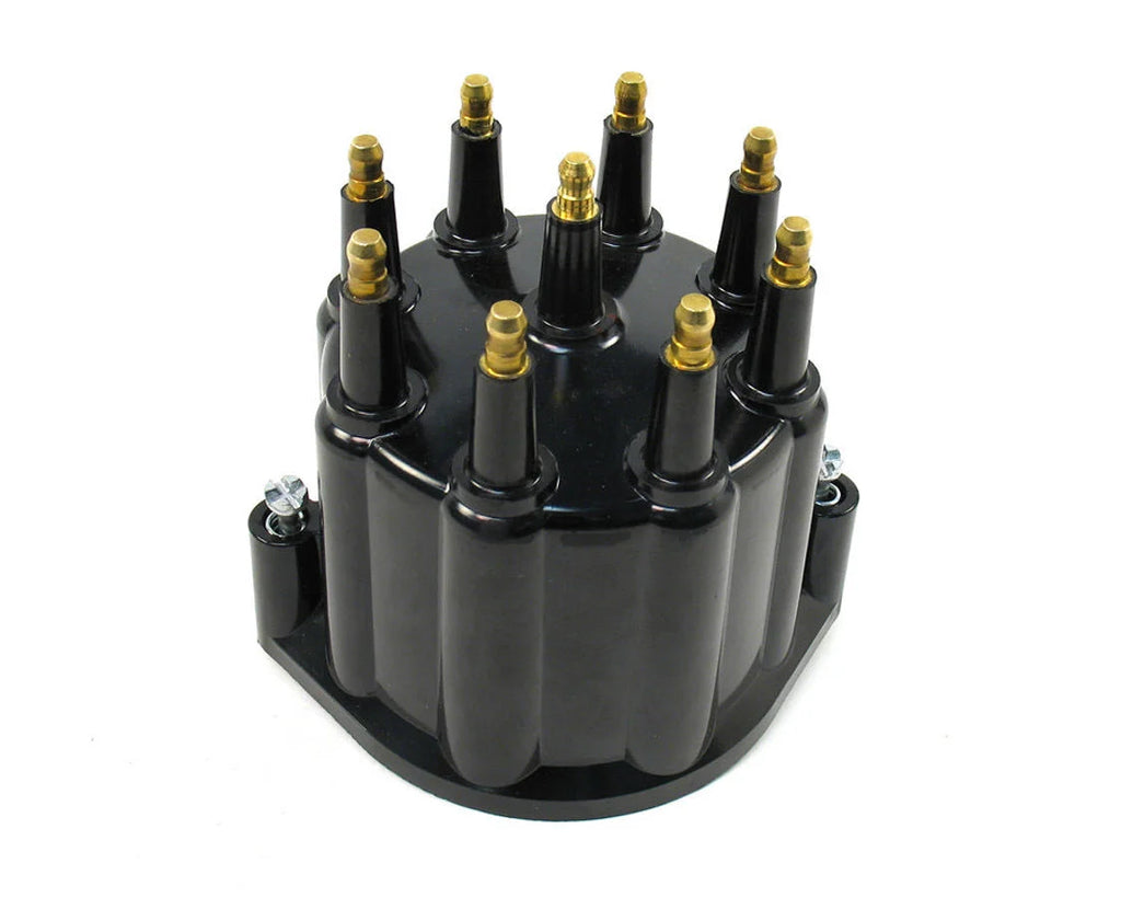 Pertronix Distributor Cap - Black w/Male Tower D650710