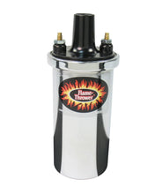 Load image into Gallery viewer, Pertronix Flame-Thrower Coil - Chrome oil filled 3 ohm 40501