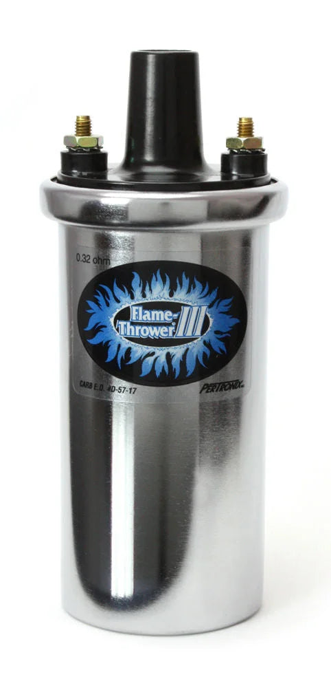 Pertronix Flame-Thrower III Coil - Chrome - Oil Filled 44001