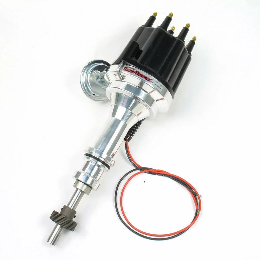 Pertronix Ignitor III Dist. w/ Vac Adv. & Blk Cap D7132710 fits Bbf