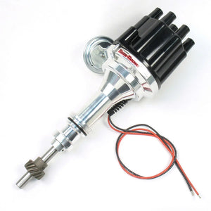 Pertronix Ignitor III Dist. w/Blk Cap & Vac Advance D7130700 fits SBF