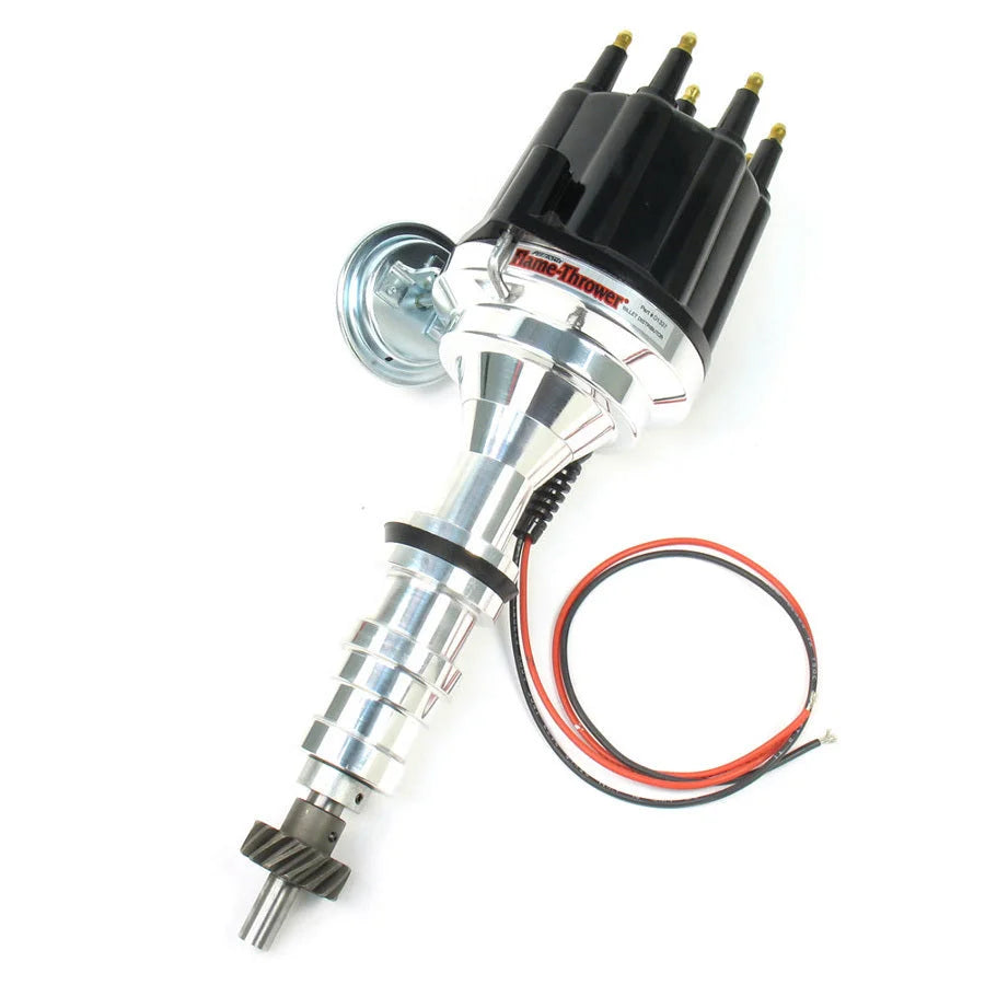 Pertronix Ignitor III Dist. w/Vac Adv. & Blk Cap D7133710 fits Bbf Fe