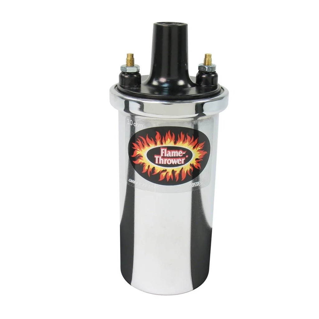 Pertronix PerTronix 40601 Flame-Thrower Coil 40,000 Volt 3.0 ohm Chrome Epoxy 40601 - Main Product View