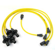 Load image into Gallery viewer, Pertronix PerTronix 704501 Flame-Thrower Spark Plug Wires 4 cyl VW Custom Fit Yellow 704501 - Main Product View