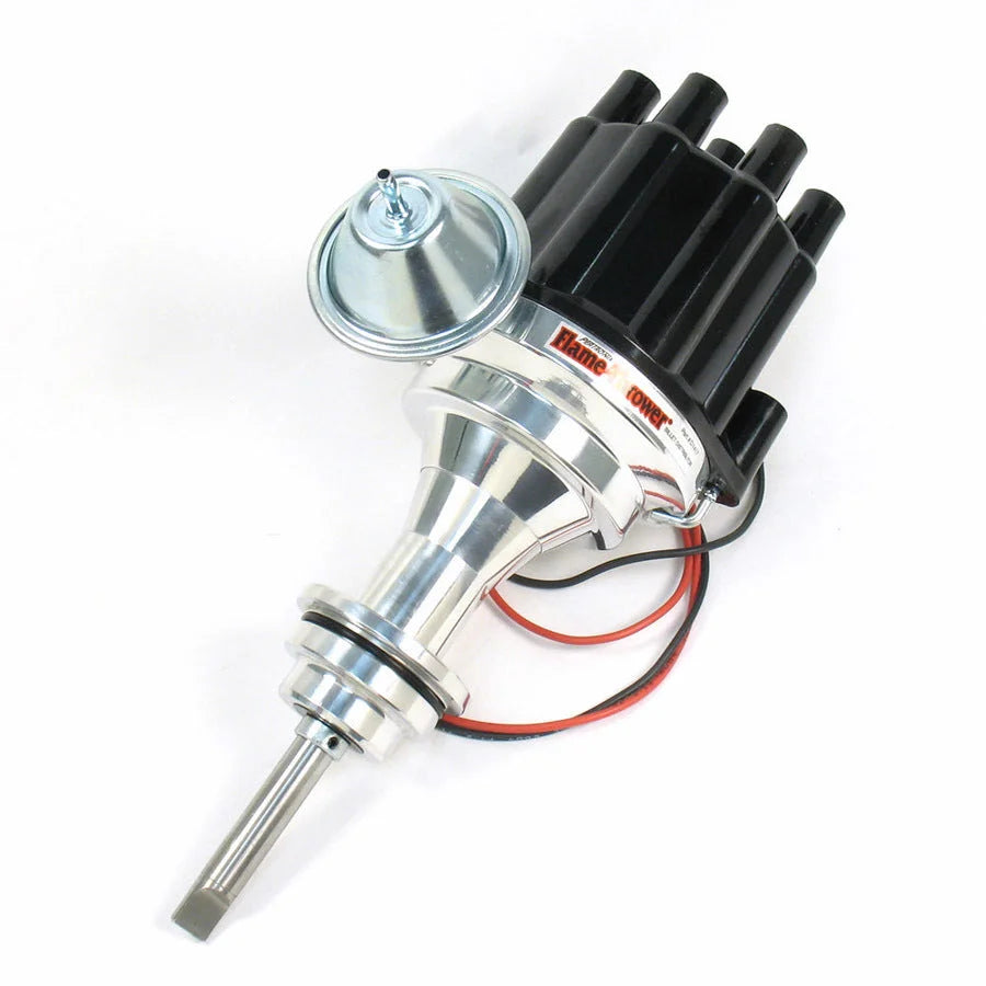 Pertronix SBM Billet Distributor w/Blk Cap D141700