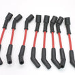 Load image into Gallery viewer, Pertronix Wires, 8MM GM LS 45 Degree Boots  Red 808429 - Main Product View