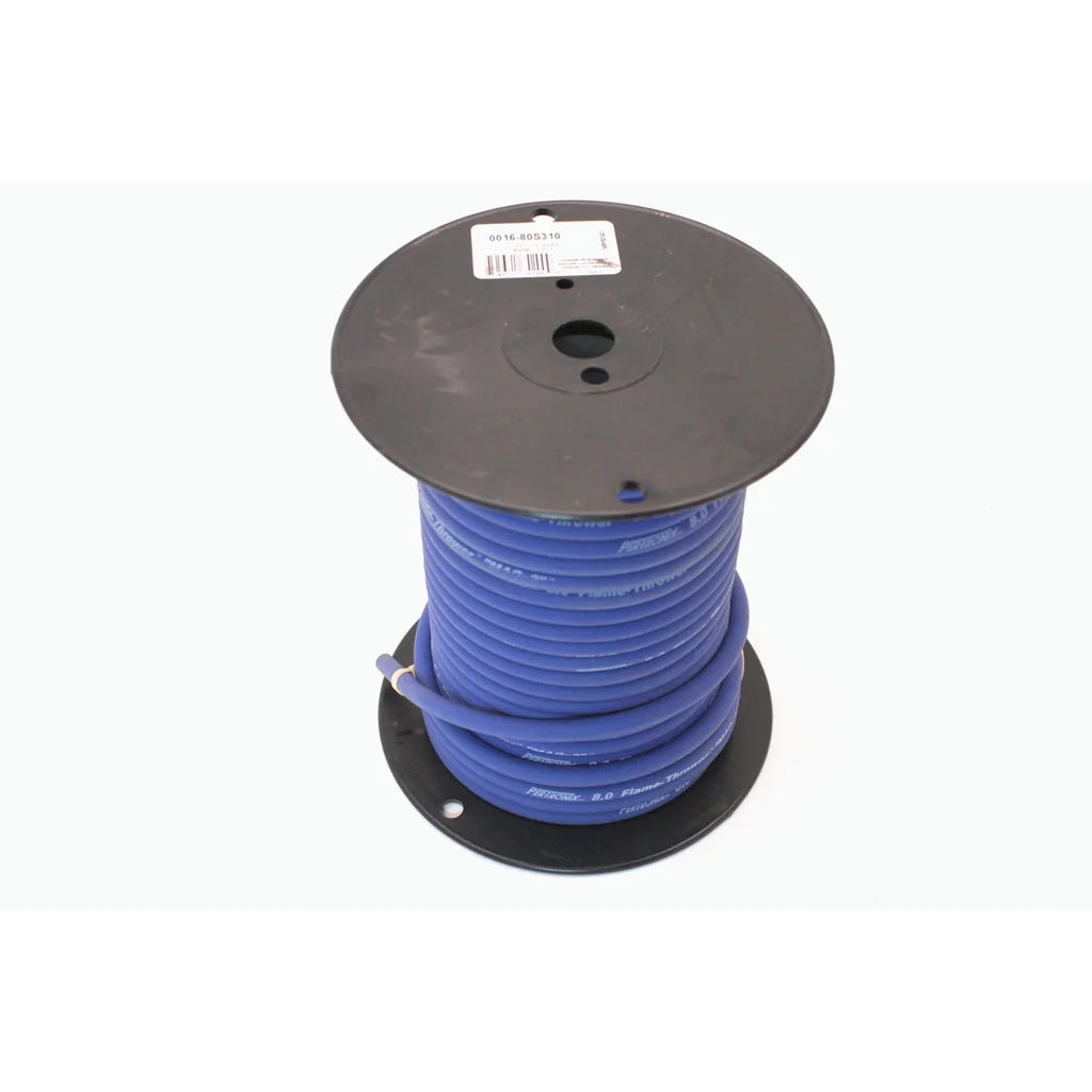 Pertronix Wires, 8MM blue, white script - 100Ft spool 80S310 - Main Product View