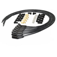 Load image into Gallery viewer, Pertronix Wires, Univ. 8MM 8 cyl 45° Black Ceramic Boot; Black wire 828215HT - Main Product View