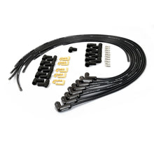 Load image into Gallery viewer, Pertronix Wires, Univ. 8MM 8 cyl 90° Black Ceramic Boot; Black wire 828290HT - Main Product View