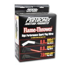 Load image into Gallery viewer, Pertronix Wires, Univ. 8MM 8 cyl 90° Black Ceramic Boot; Black wire 828290HT - Package Contents