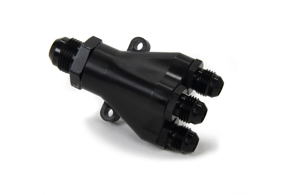 Peterson Fluid Billet 4-Way Manifold 8x6x6x6 10-1041