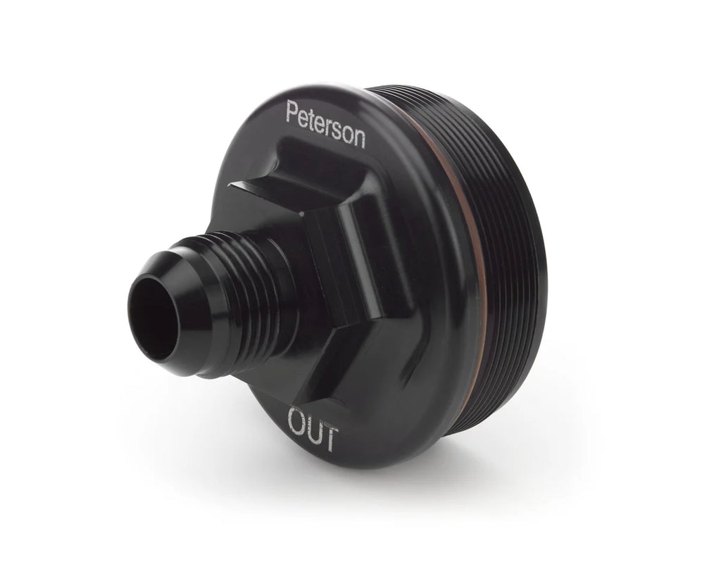 Peterson Fluid End Cap Outlet -10AN 09-0400-003
