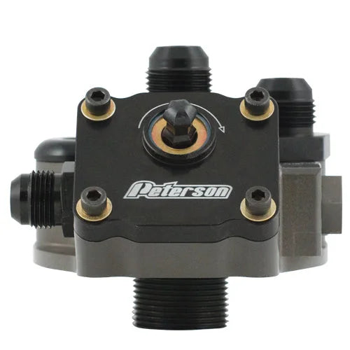 Peterson Fluid Engine Primer Oil Filter Mount 12an 1-1/2-12 Thd 09-1571