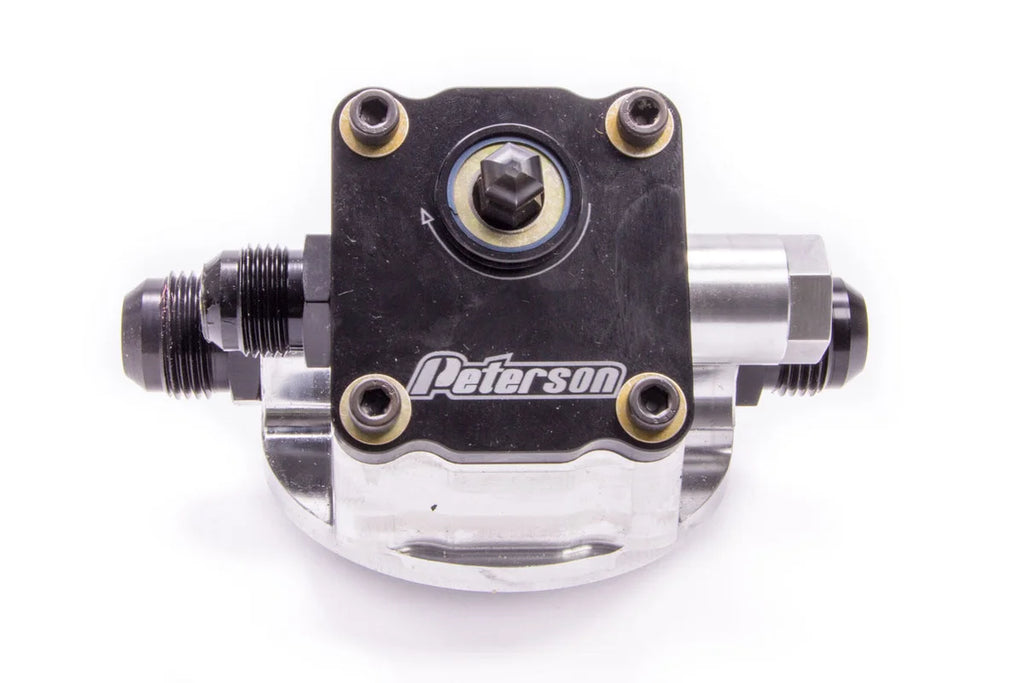 Peterson Fluid Engine Primer Oil Filter Mount 12an Chevy L to R 09-1502
