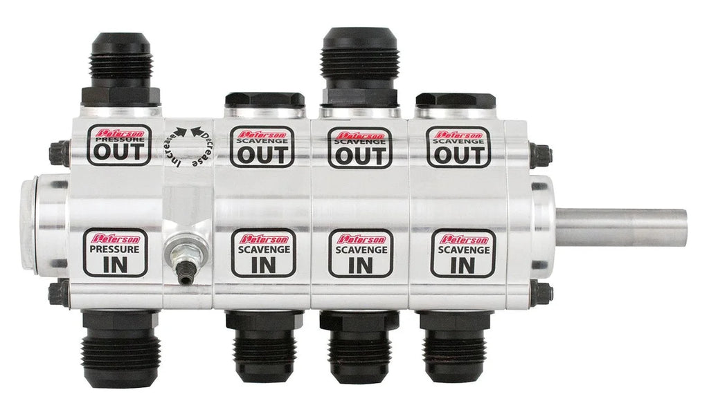 Peterson Fluid Oil Pump 4 Stage R/S w/ Drive 04-4166