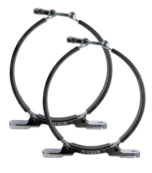 Peterson Fluid Systems 9in Tank Mount Brackets (Pair)