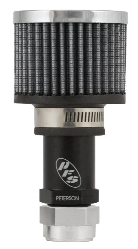 Peterson Fluid Systems Breather Screw-In -12AN w/ Filter