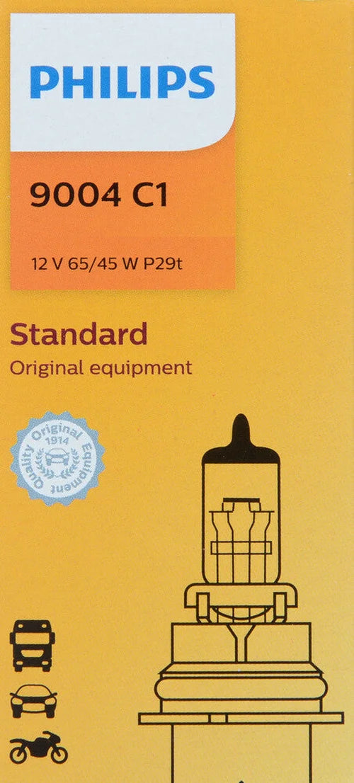 Philips Bulb 9004C1 fits 1985-2002 Audi / Mercedes-Benz / Porsche