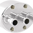Load image into Gallery viewer, Pingel Chopper Fuel Valve - Chrome 9000-CO - Side View