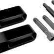 Load image into Gallery viewer, Pingel Floorboards Extenders - Polished 62130 - Side View