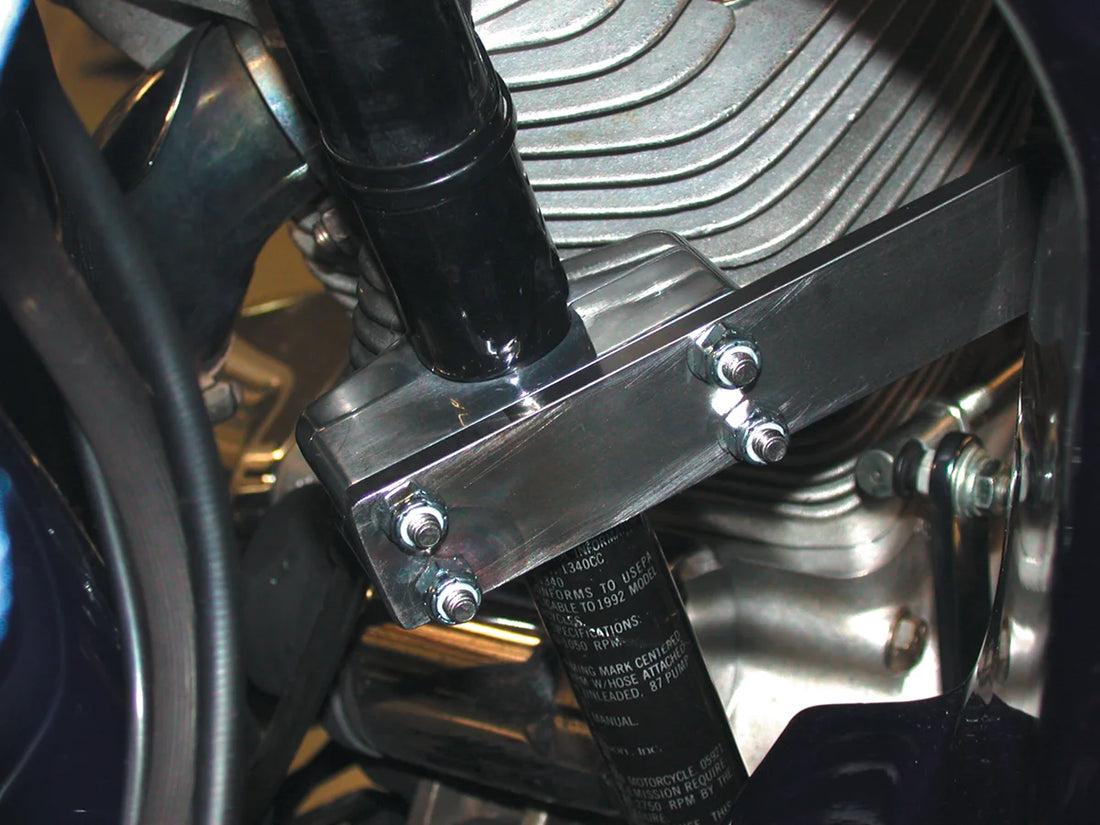 Pingel Frame Tube Mount - 1" 62061 - Side View