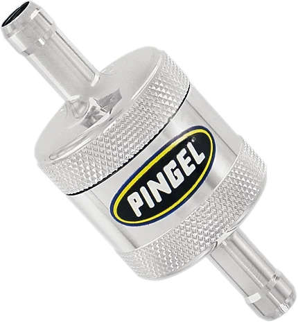 Pingel Fuel Filter - Short - Chrome - 5/16" SS1C - Main Product View