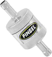 Load image into Gallery viewer, Pingel Fuel Filter - Short - Chrome - 5/16" SS1C - Main Product View