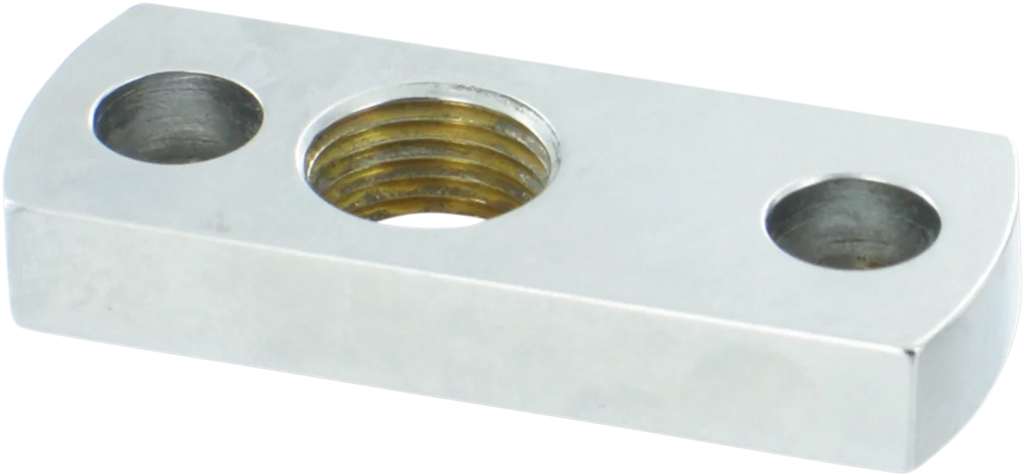 Pingel Fuel Valve Adapter Plate - 3/8" NPT - 44 mm - 1/4" Offset A1702C-0 - Main Product View
