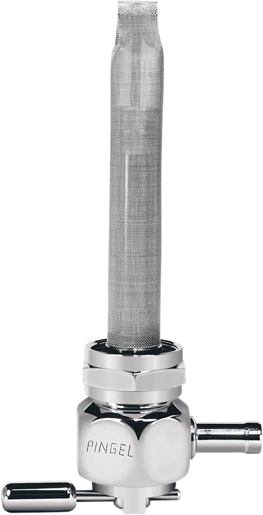 Pingel Hex Fuel Valve - Oval Chrome - 22 mm 6311-CHO - Main Product View