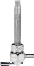 Load image into Gallery viewer, Pingel Hex Fuel Valve - Oval Chrome - 22 mm 6311-CHO - Main Product View